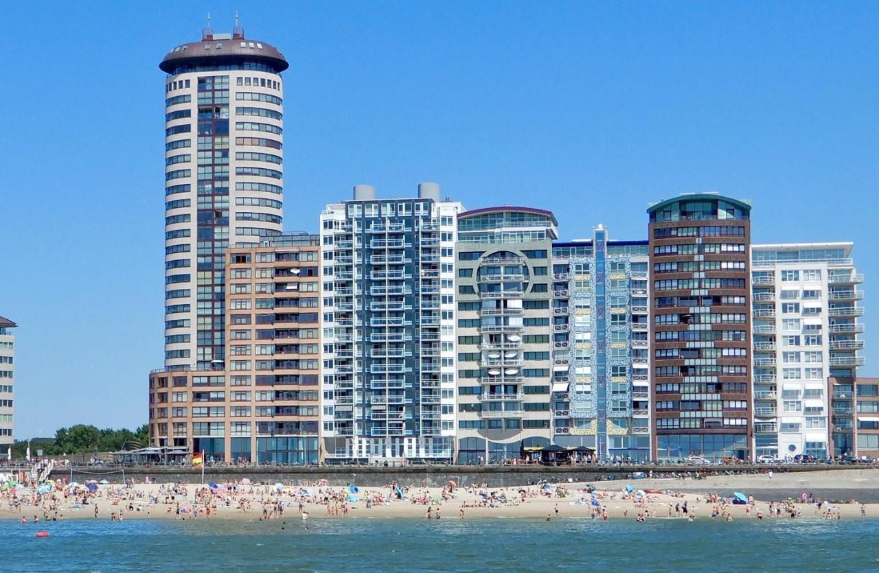 Strandappartementen De Gulden Stroom フリシンゲン エクステリア 写真